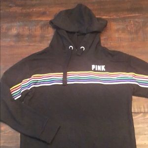 PINK Black Hoodie